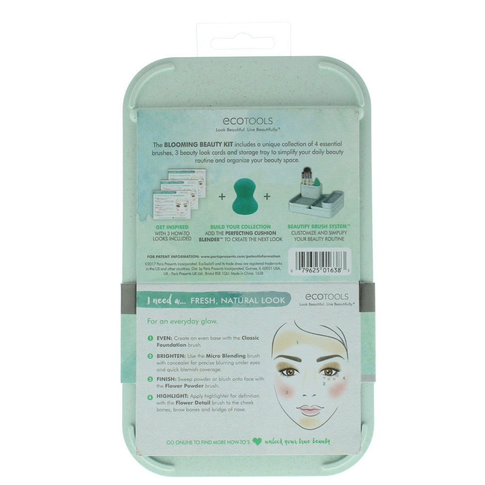 Eco Tools Blooming Beauty Kit Make-Up Brush Set - Ingredients