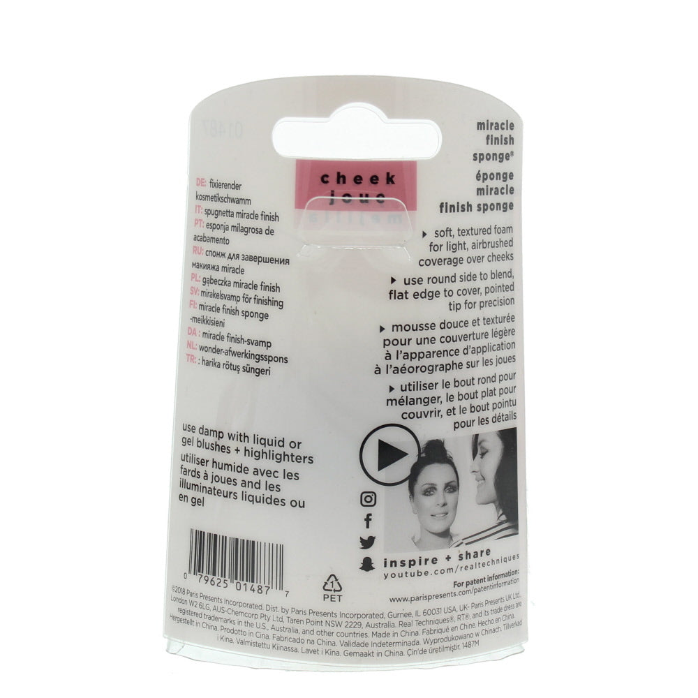 Real Techniques Miracle Finish Cheek 01487 Make-Up Sponge - Ingredients