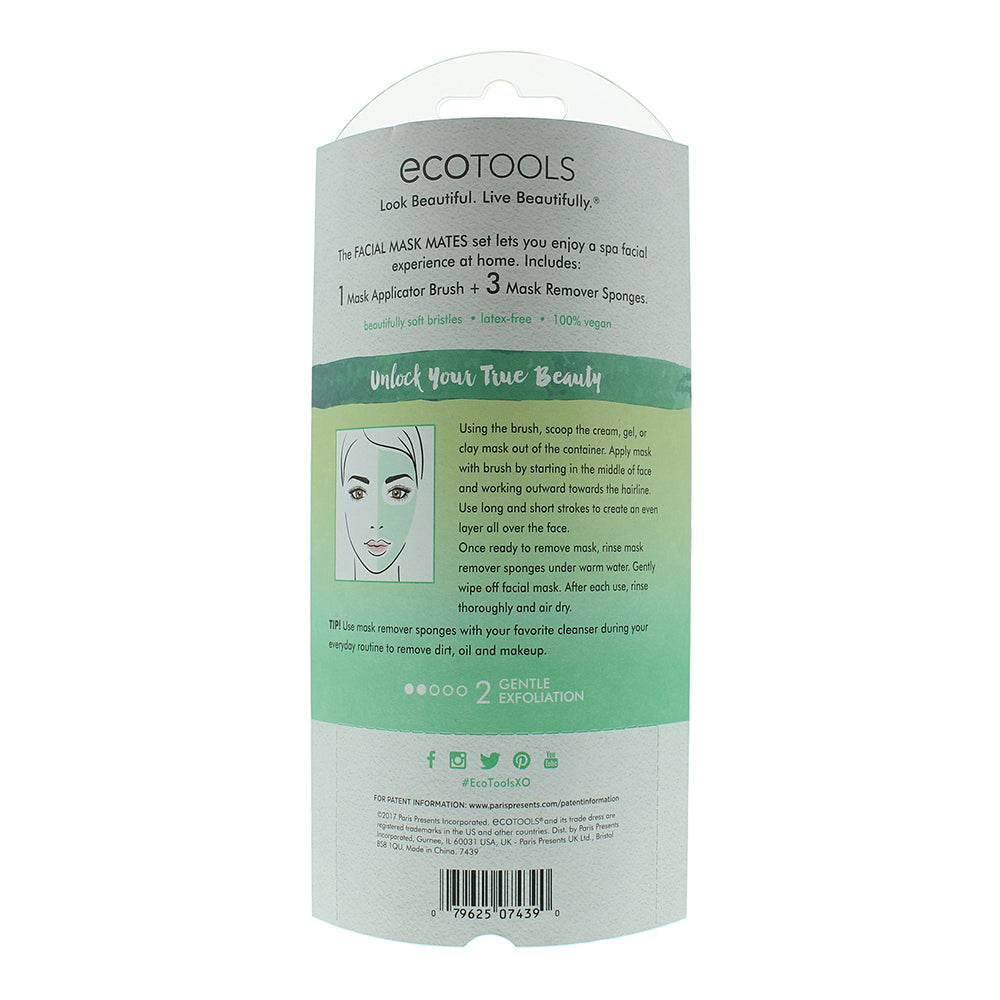 Eco Tools Mask Mates Make-Up Brush Set - Ingredients