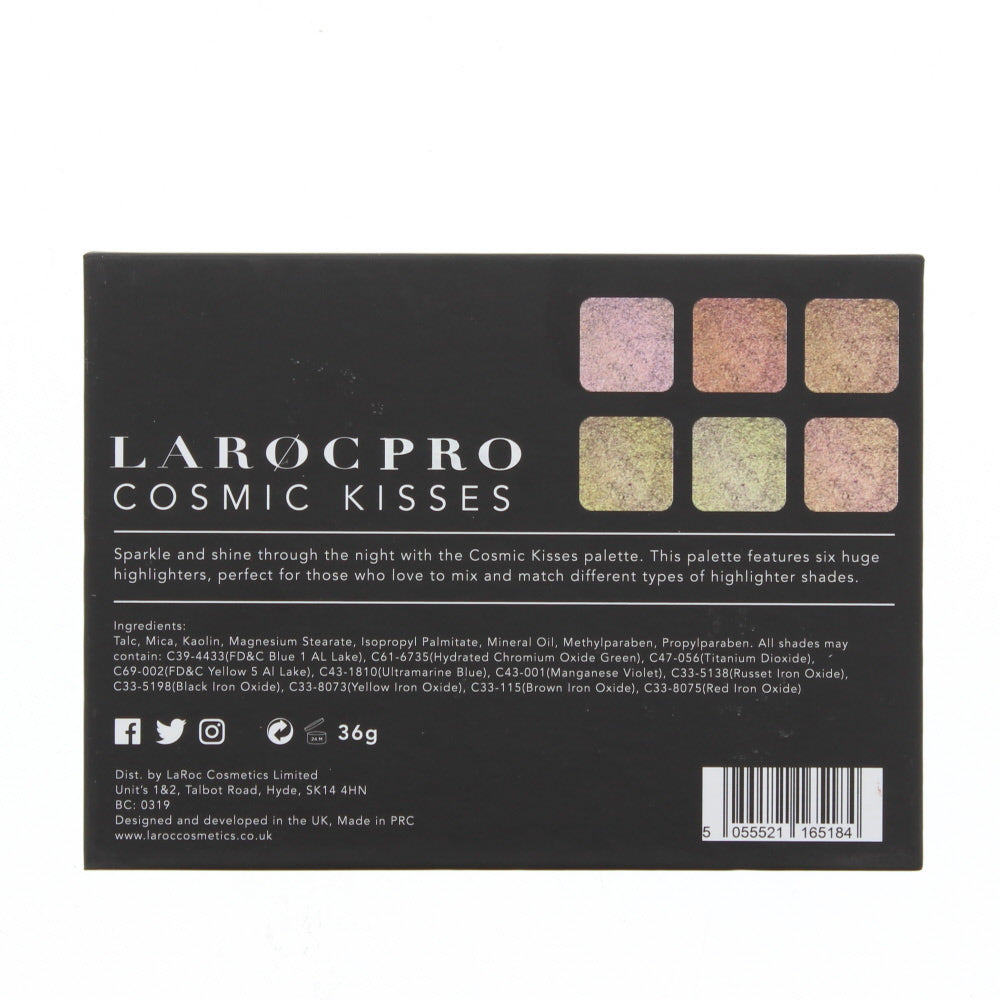 Laroc Pro Cosmic Kisses Highlighting Palette 36g