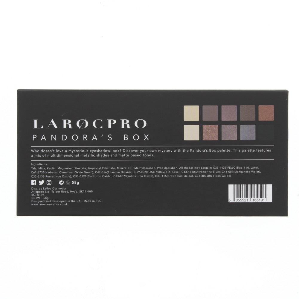 Laroc Pro Pandoras Box Eye Shadow Palette 58g
