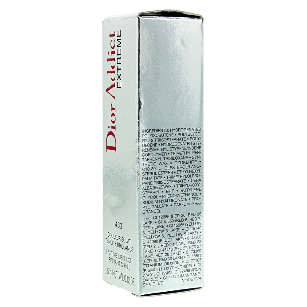 Dior Addict Extreme 433 Delice Extreme Lipstick 3.5g - Ingredients