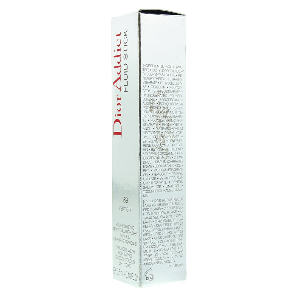 Dior Addict Fluid Stick 689 Vertigo Lip Gloss 5.5ml