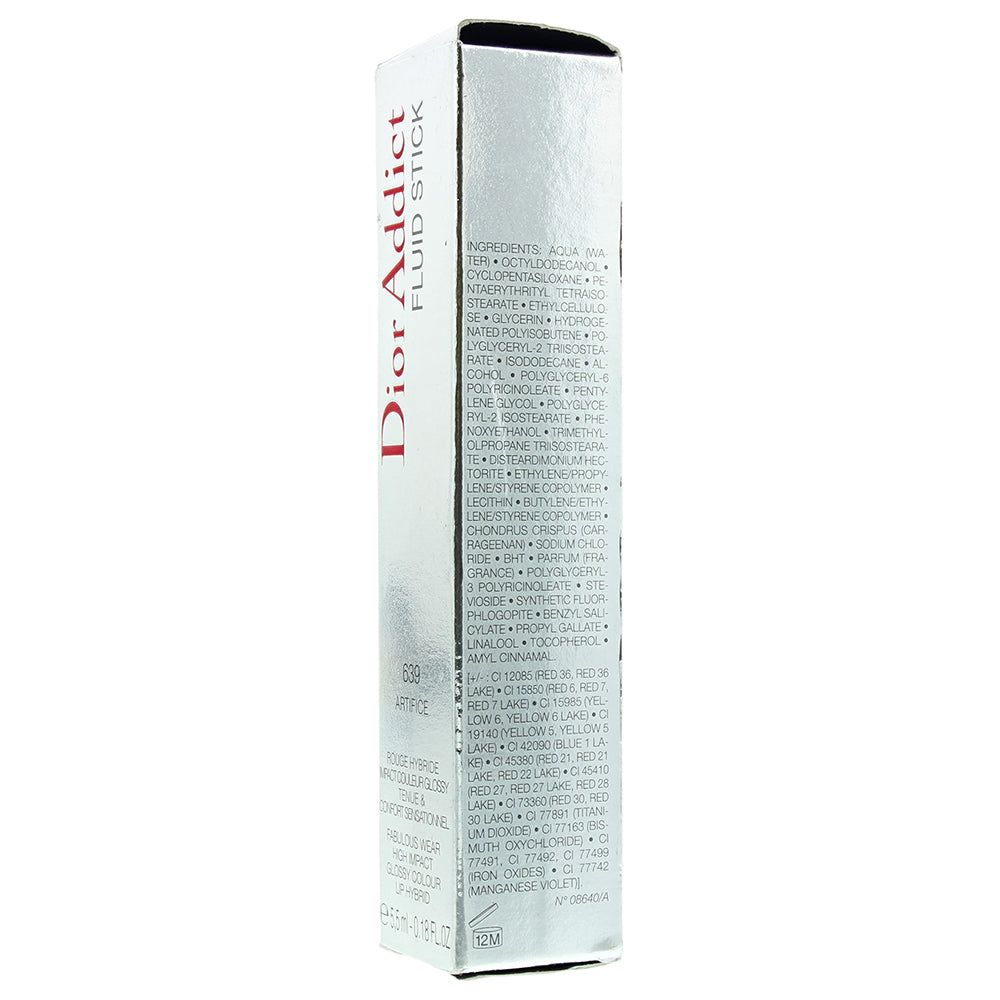 Dior Addict Fluid Stick 639 Artifice Lip Gloss 5.5ml