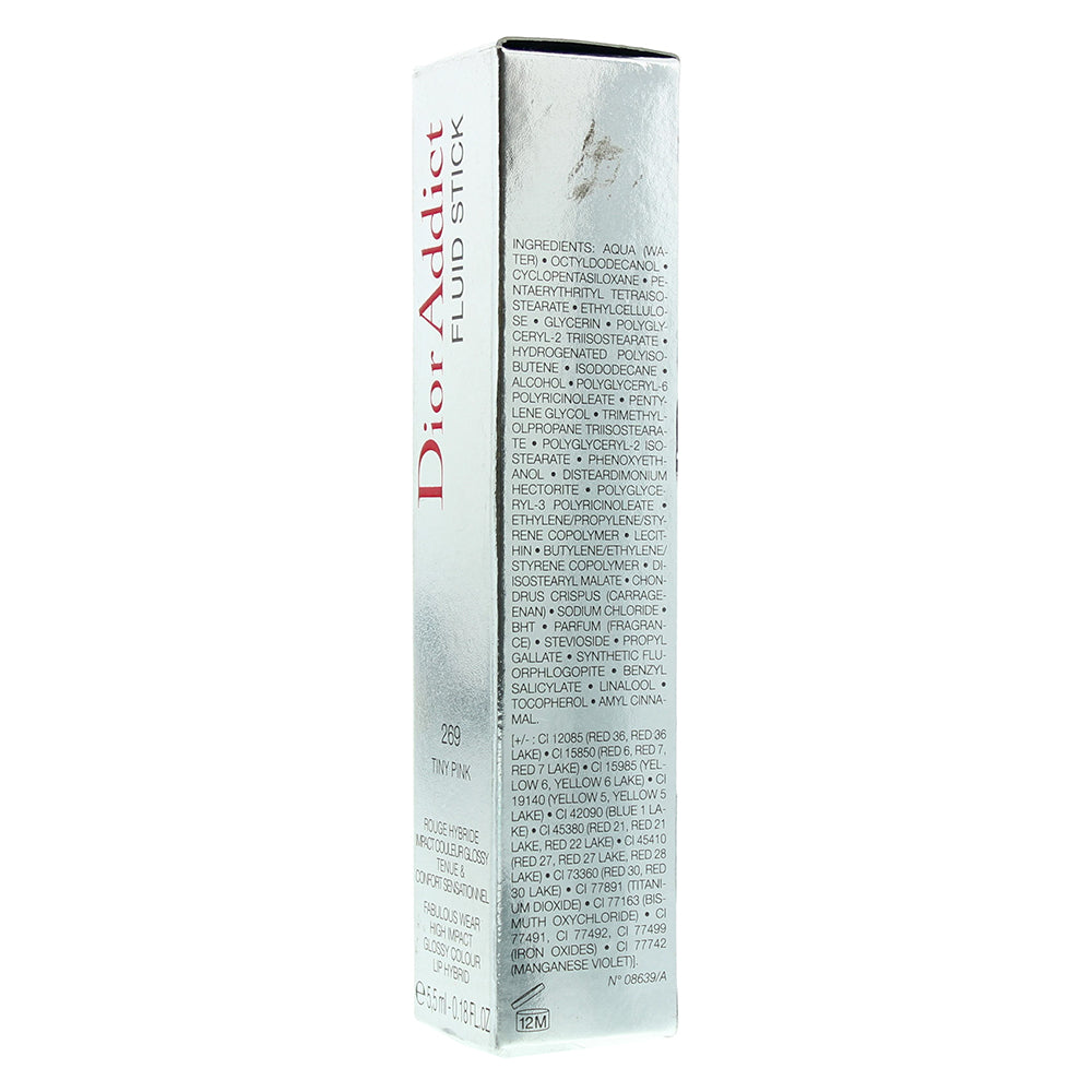 Dior Addict Fluid Stick 269 Tiny Pink Lip Gloss 5.5ml