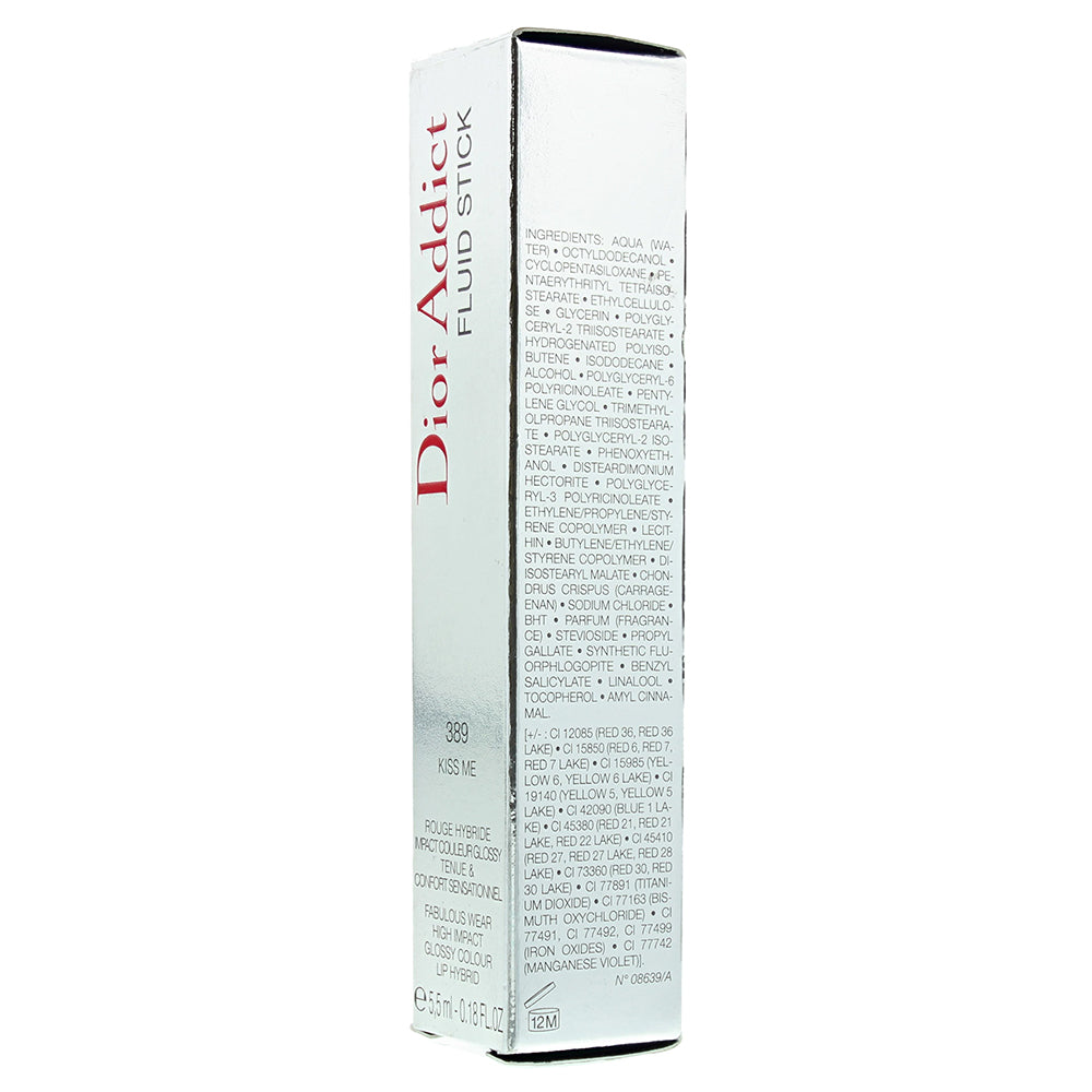 Dior Addict Fluid Stick 389 Kiss Me Lip Gloss 5.5ml