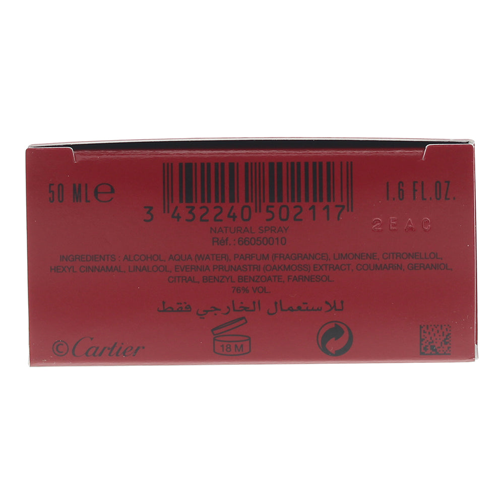 Cartier Déclaration Eau de Toilette 50ml