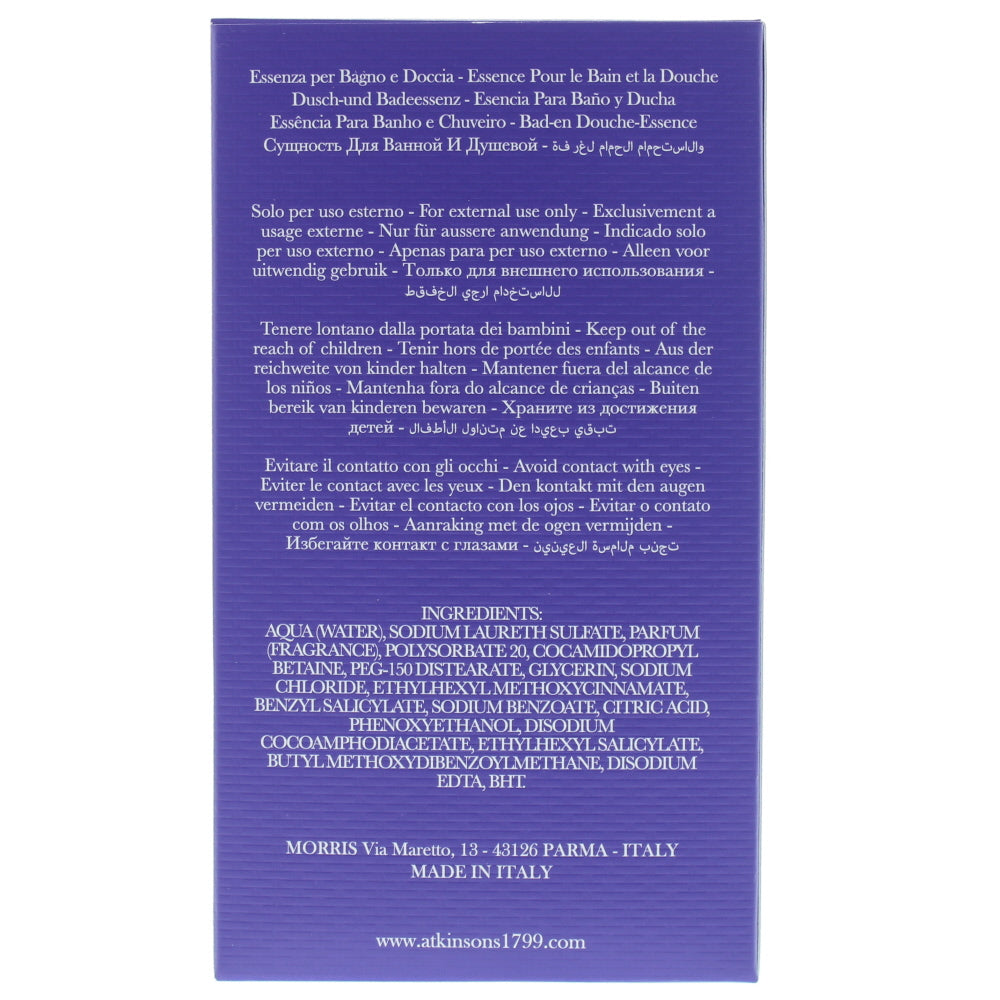 Atkinsons Tulipe Noire Bath And Shower Essence 200ml
