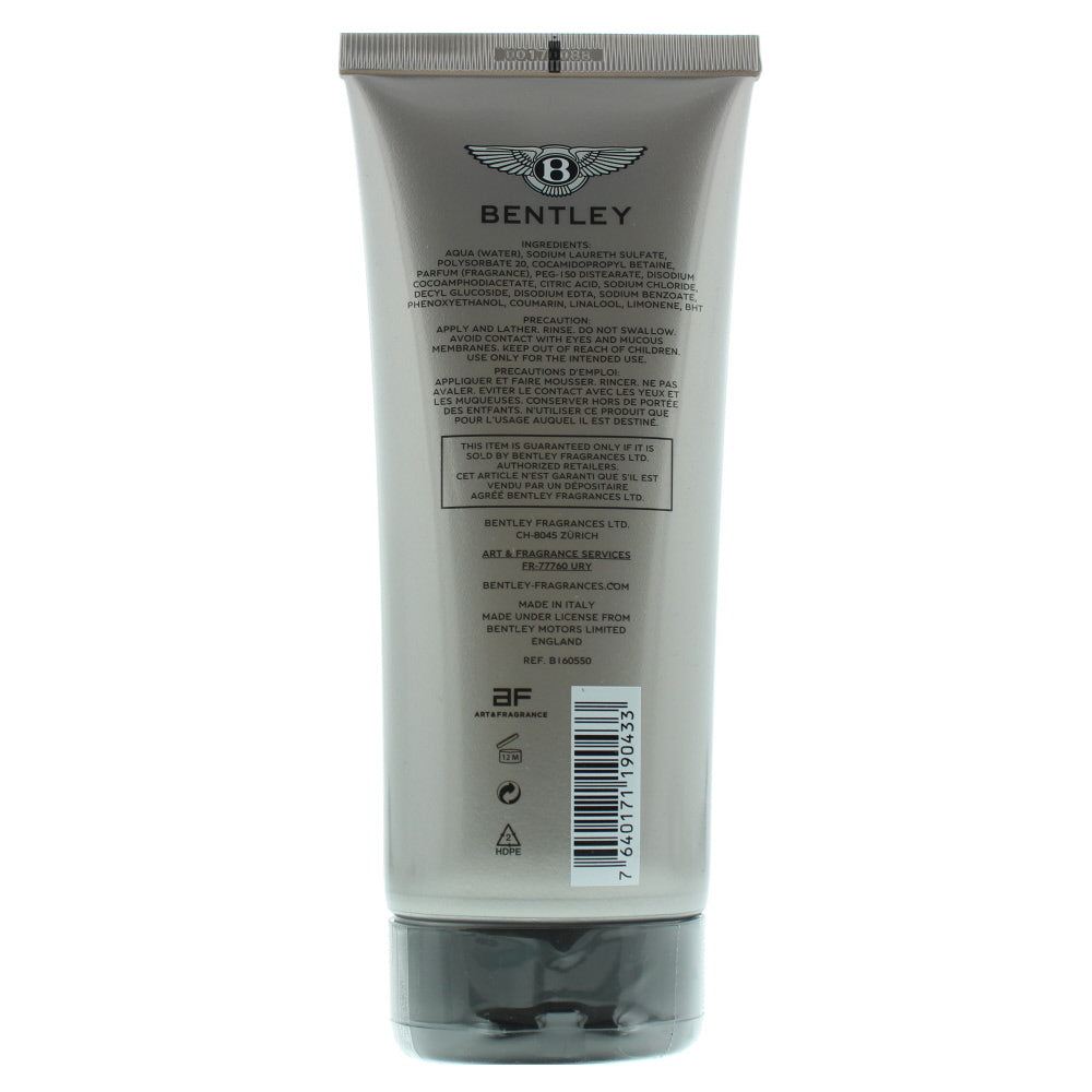 Bentley Momentum Shower Gel 200ml