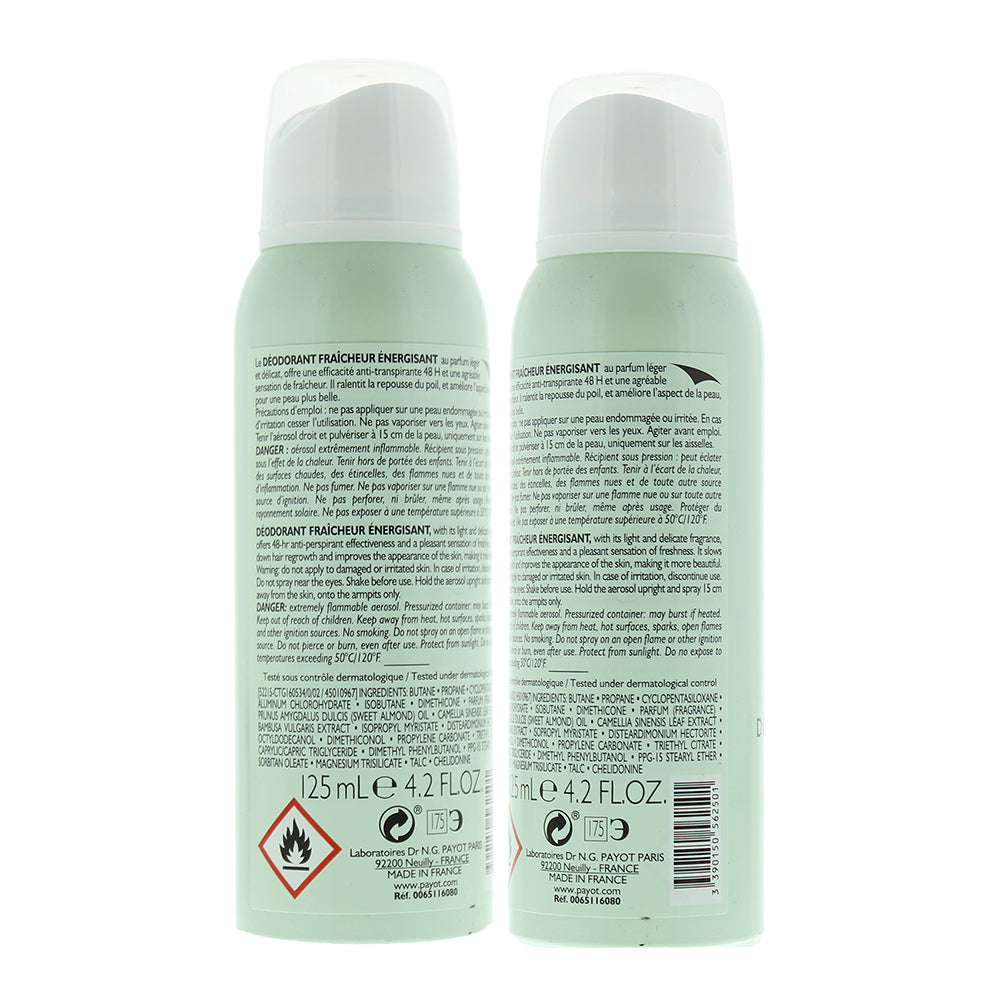 Payot Body Energy 48 Hr Anti-Perspirant Deodorant Spray 125ml