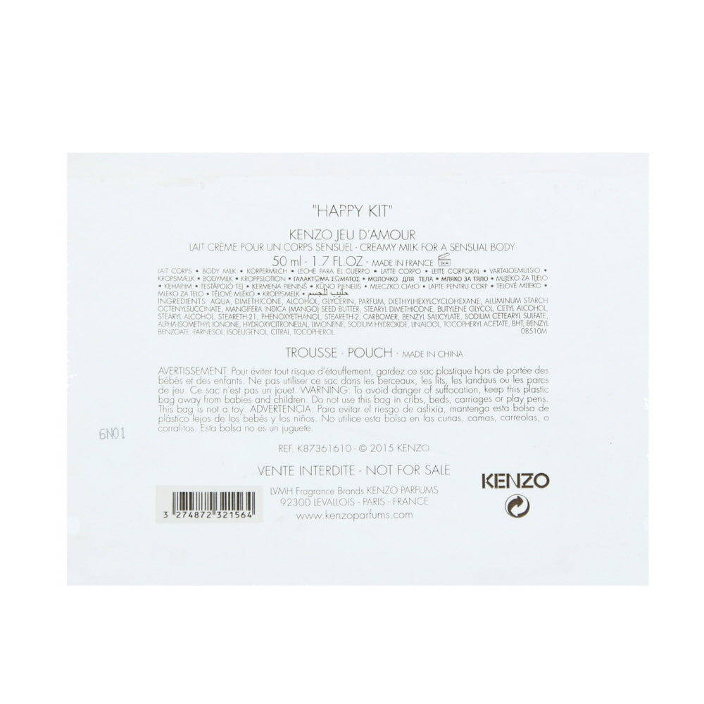 Kenzo Jeu D'amour Bath & Body 2 Pieces Gift Set