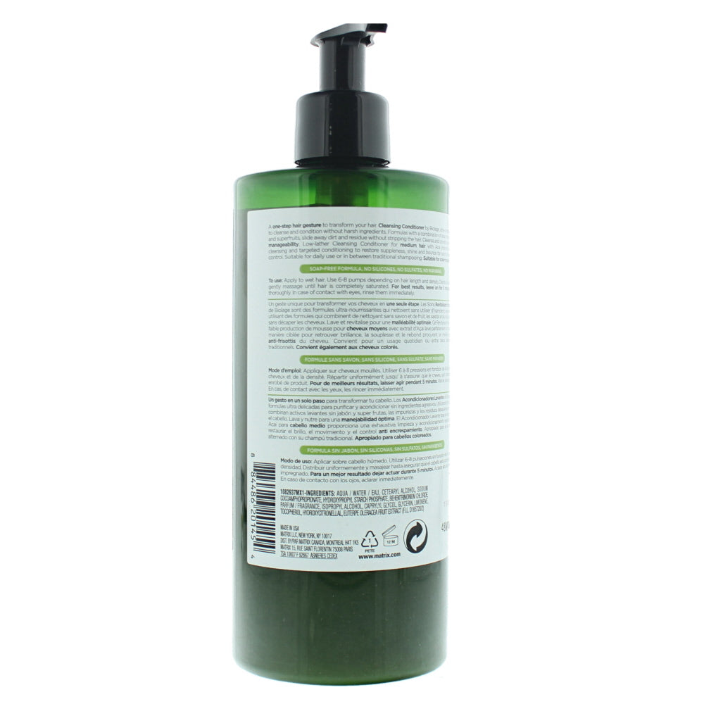 Matrix Biolage Cleansing For Medium Hair Conditioner 500ml