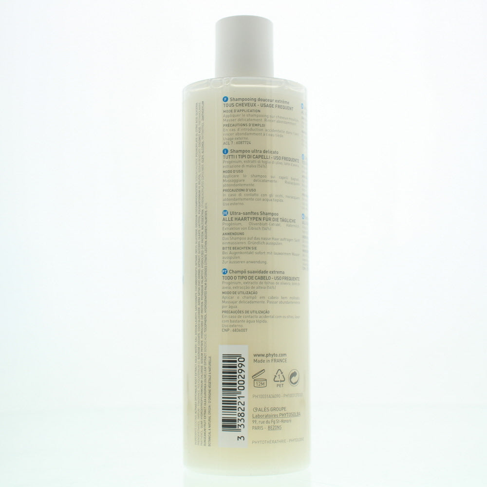 Phyto Phytoprogenium Ultra-Gentle Shampoo 400ml