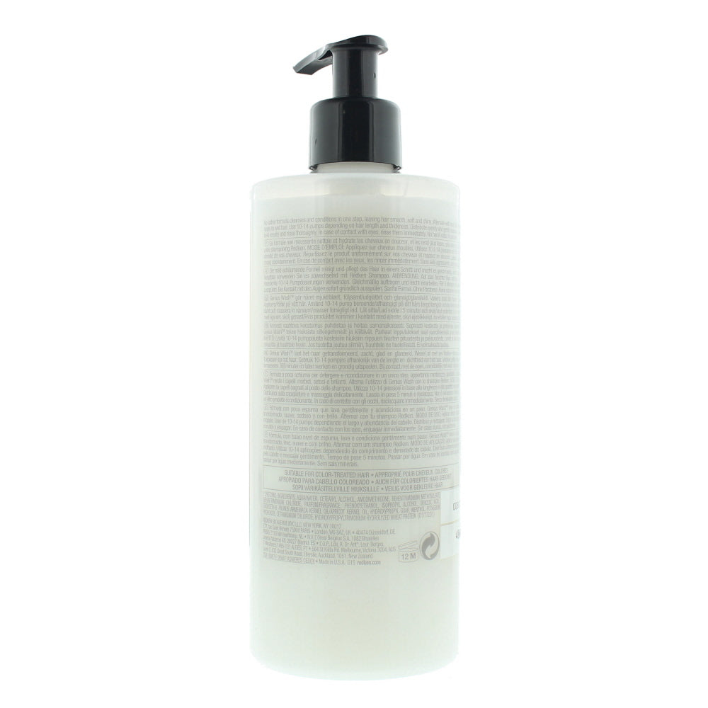 Redken Genius Wash Cleansing For Unruly Hair Conditioner 500ml