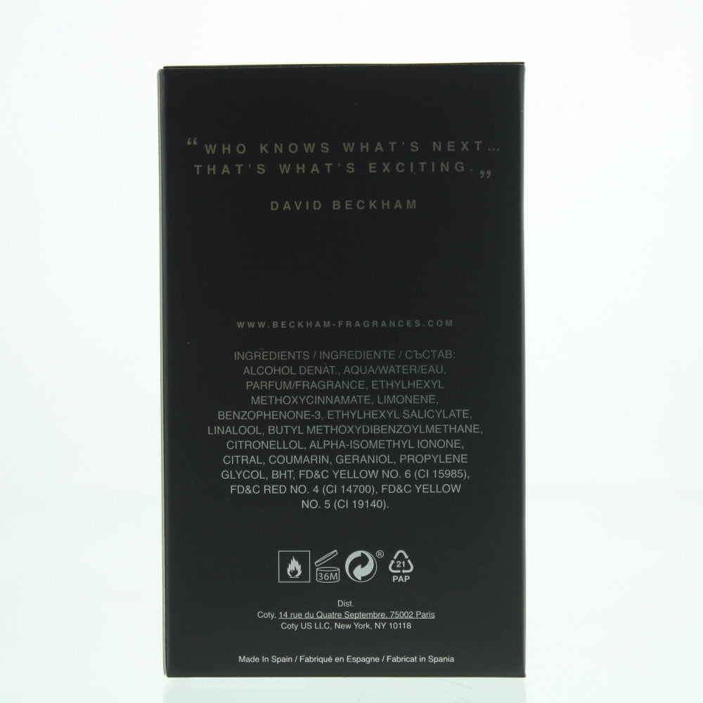 David Beckham Follow Your Instinct Limited Edition Eau de Toilette 75ml