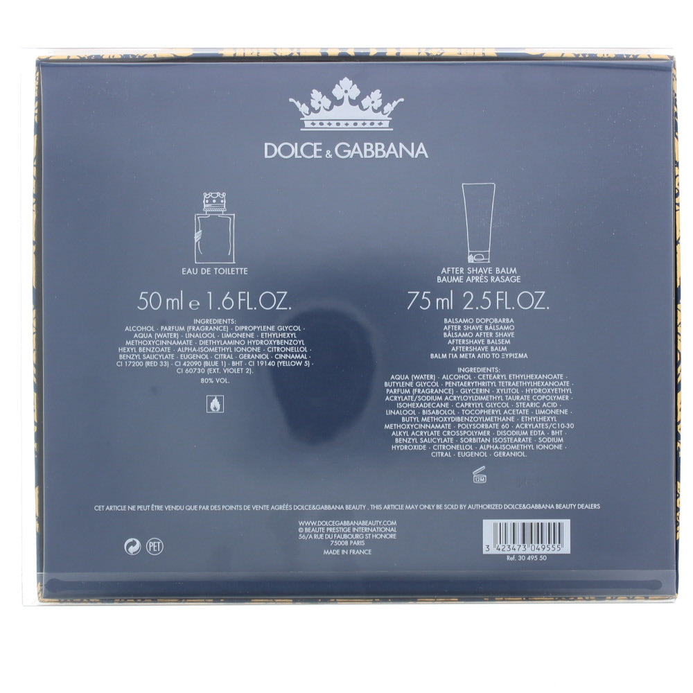 Dolce & Gabbana K Eau de Toilette 2 Pieces Gift Set