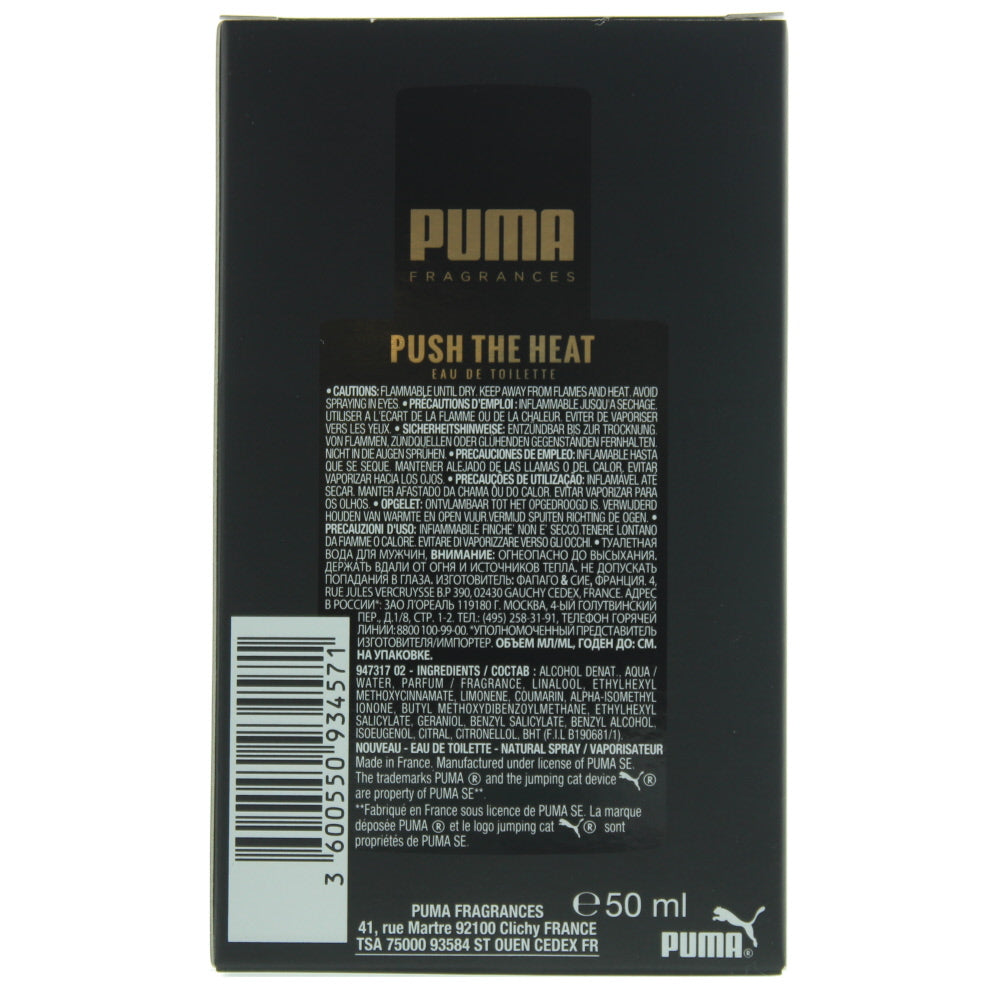 Puma Push The Heat Eau de Toilette 50ml