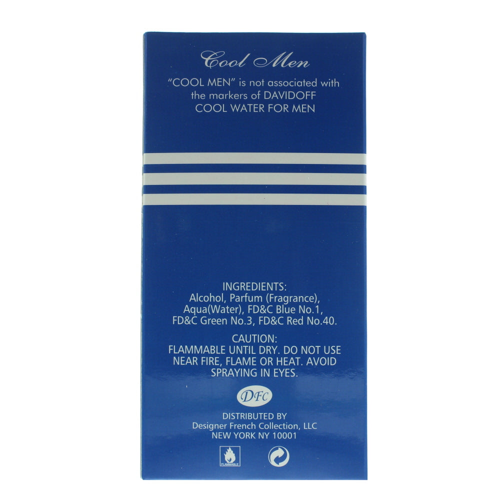 Designer French Collection Cool Men Eau de Toilette 100ml