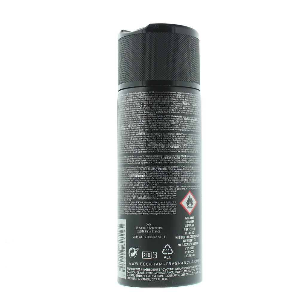 David Beckham Respect Deodorant Spray 150ml