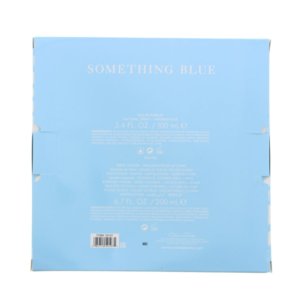 Oscar De La Renta Something Blue Eau de Parfum 2 Pieces Gift Set