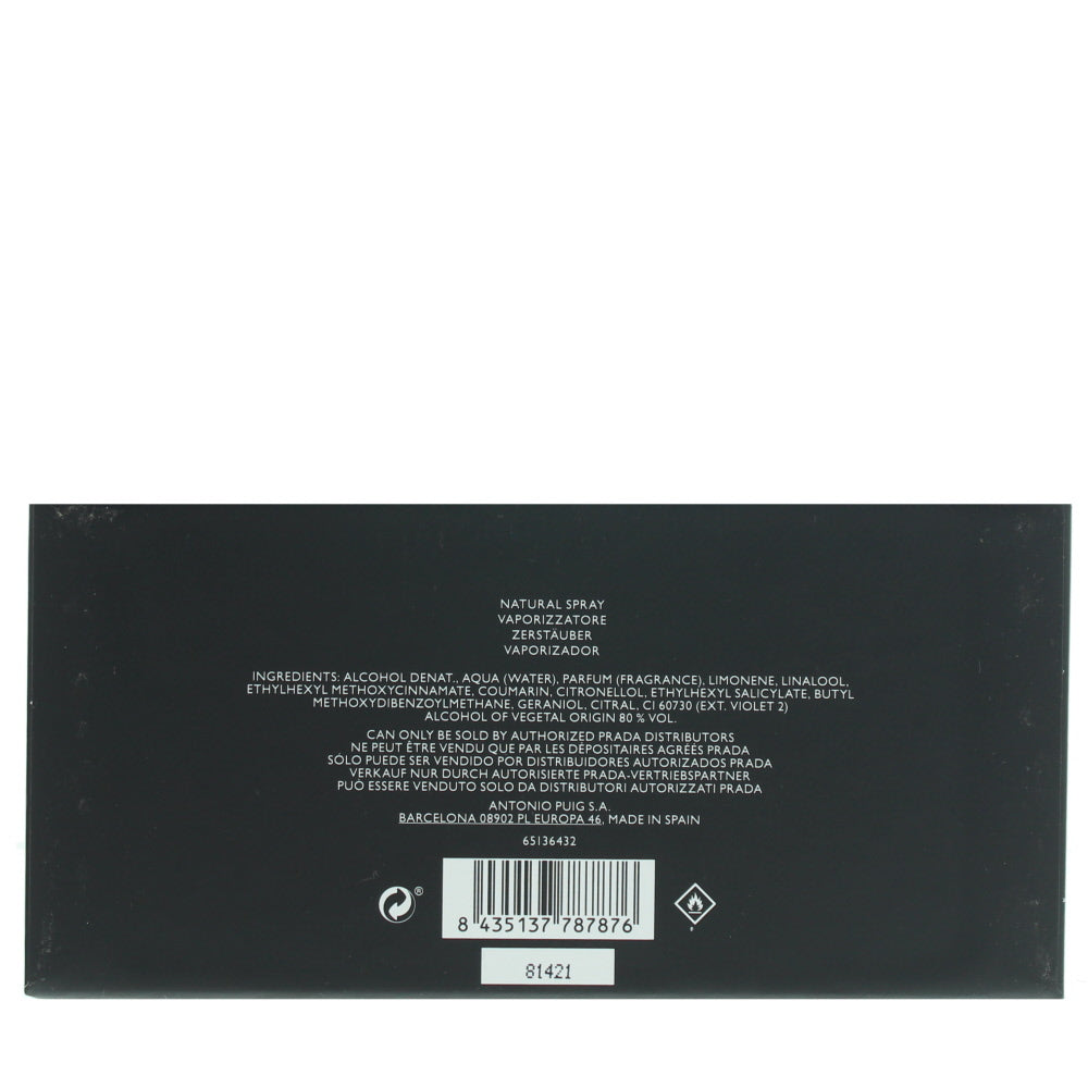 Prada Luna Rossa Carbon Eau de Toilette 150ml