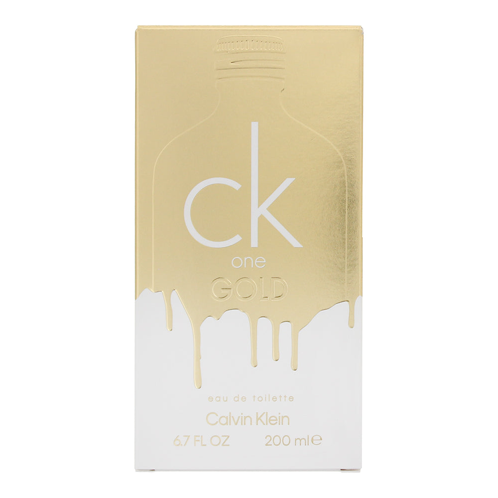 Calvin Klein Ck One Gold Eau de Toilette 200ml - Box