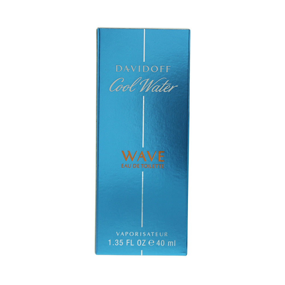 Davidoff Cool Water Wave Eau de Toilette 40ml - Box