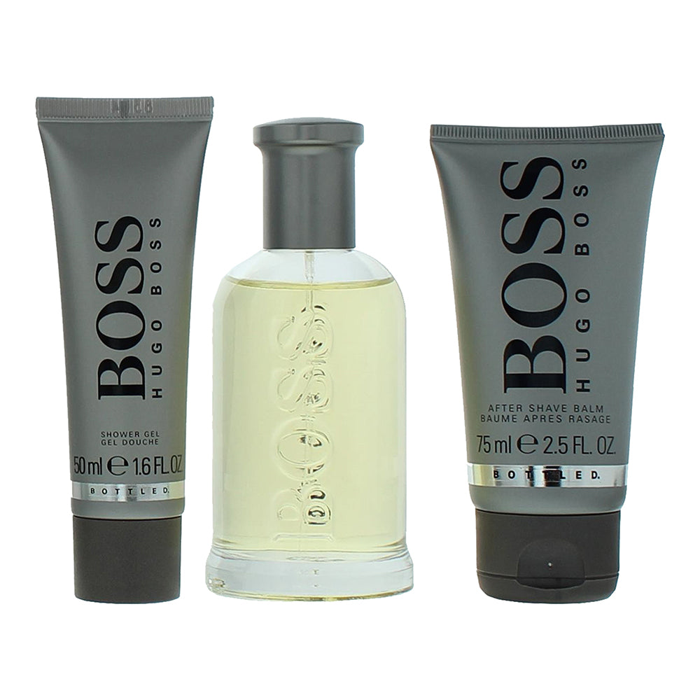 Hugo Boss Bottled Eau de Toilette Gift Set : Eau de Toilette 100ml - Aftershave  - Product