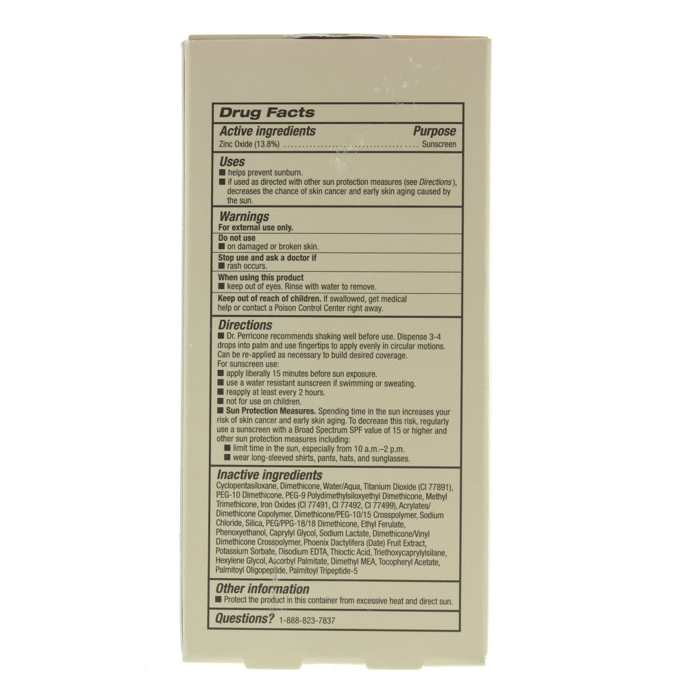 Perricone Md No Foundation Serum Foundation 30ml - Ingredients