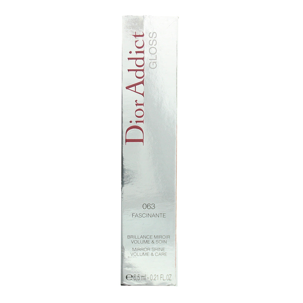 Dior Addict Gloss 063 Fascinate Lip Gloss 6.5ml - Box