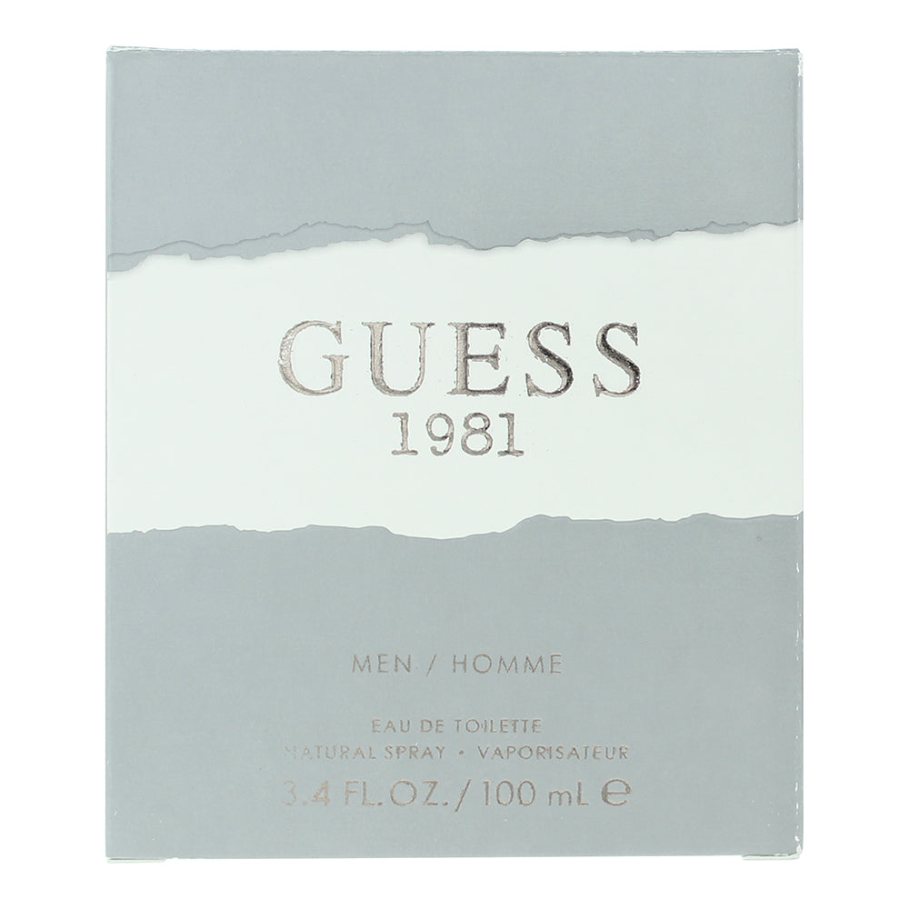 Guess 1981 For Men Eau de Toilette 100ml - Box