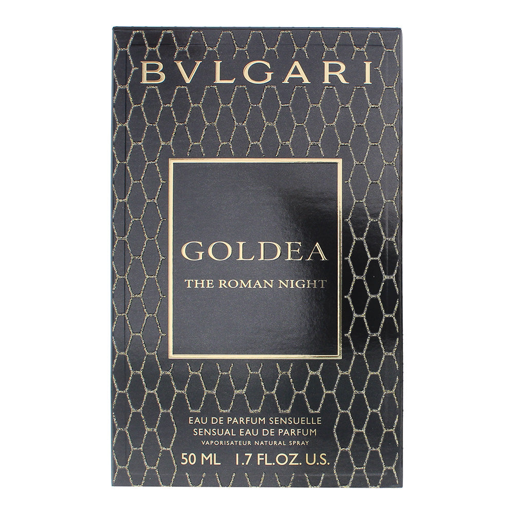 Bulgari Goldea The Roman Night Sensual Eau de Parfum 50ml - Box