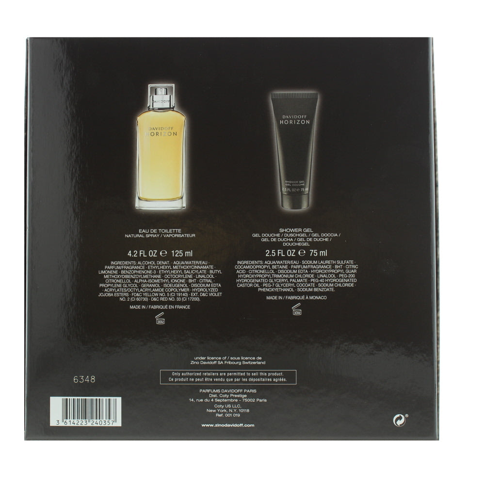 Davidoff Horizon Eau de Toilette 2 Pieces Gift Set