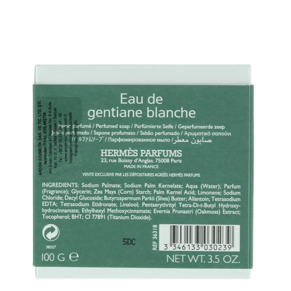 Hermès Eau De Gentiane Blanche Perfumed Soap 100g