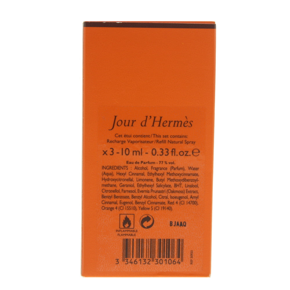 Hermès Jour D'hermès 3 X  Refill Eau de Parfum 10ml - Ingredients
