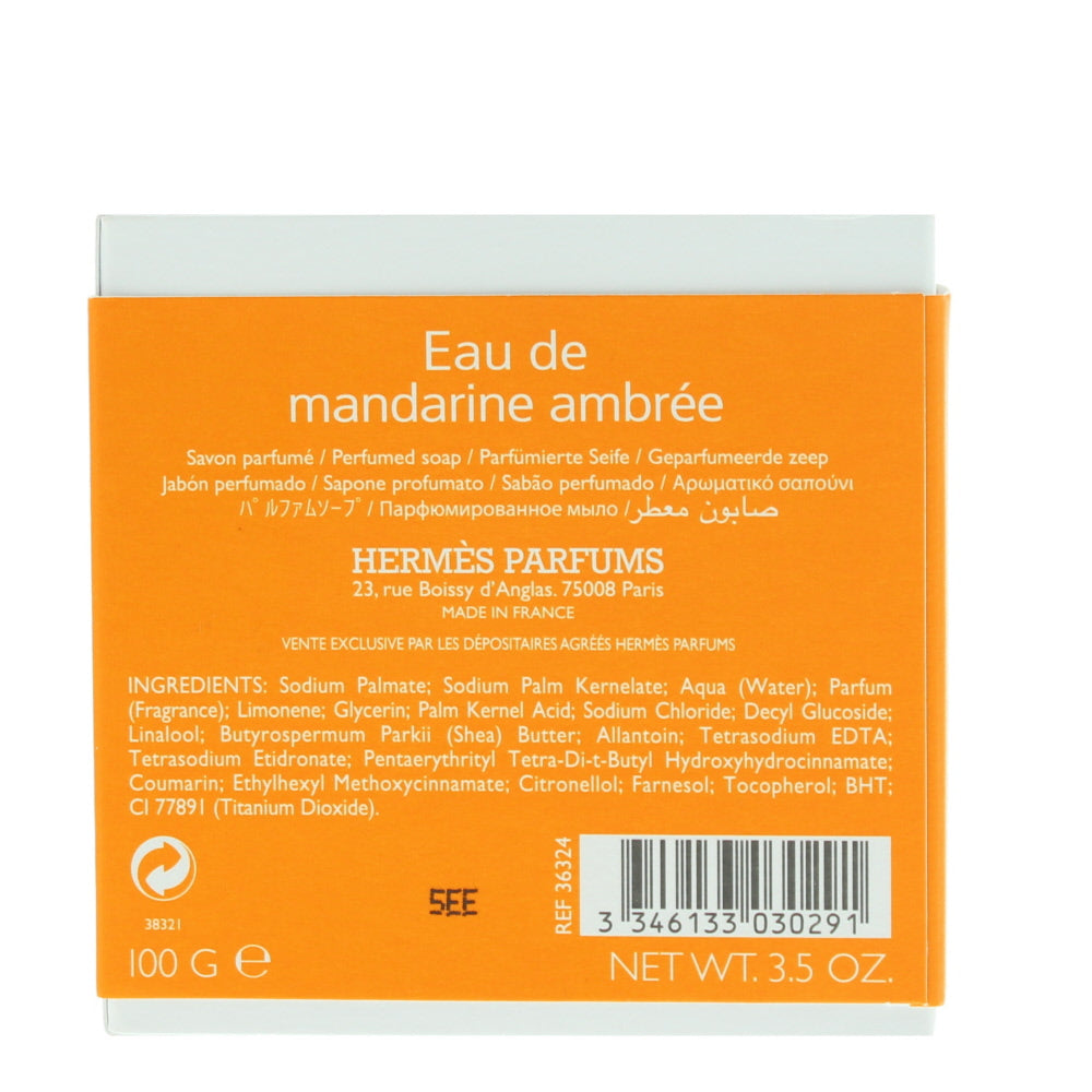 Hermès Eau De Mandarine Ambrée Perfumed Soap 100g