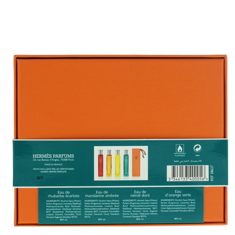 Hermès Collection Colognes Eau de Cologne 4 Pieces Gift Set