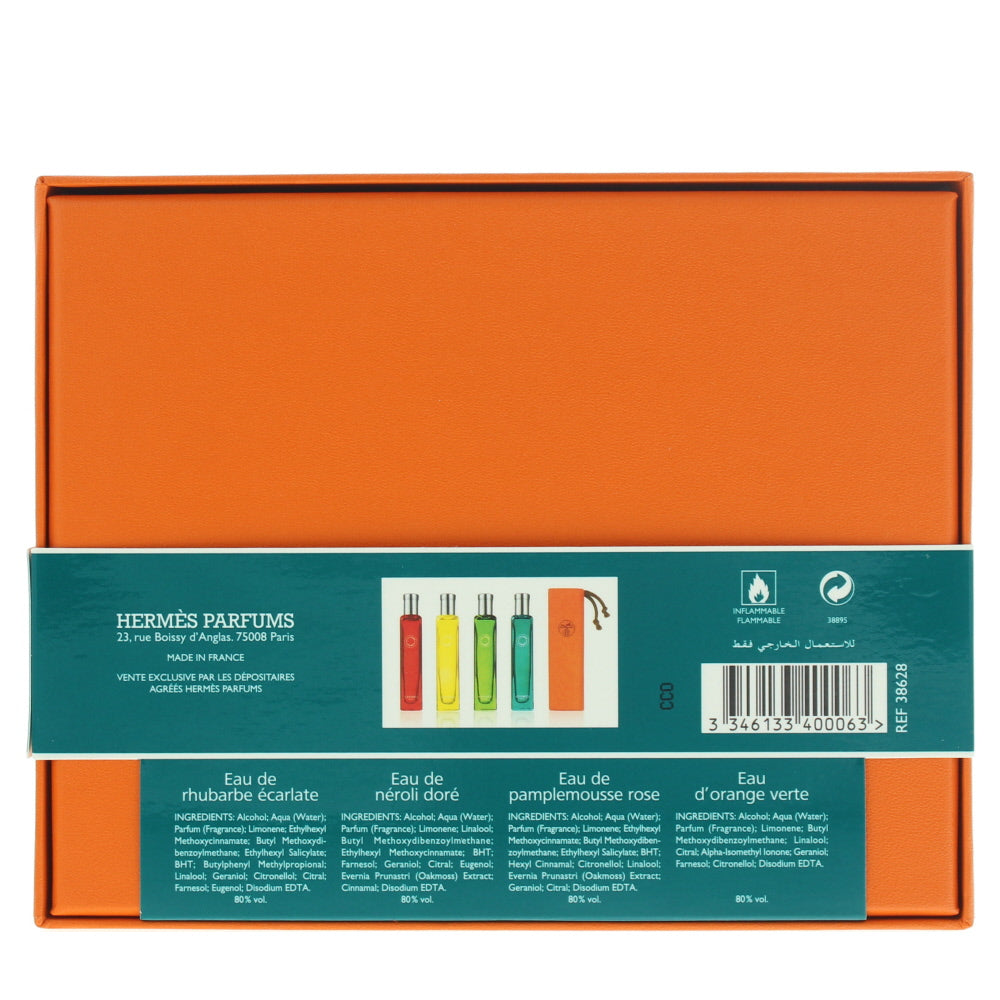 Hermès Collection Colognes Eau de Cologne 4 Pieces Gift Set