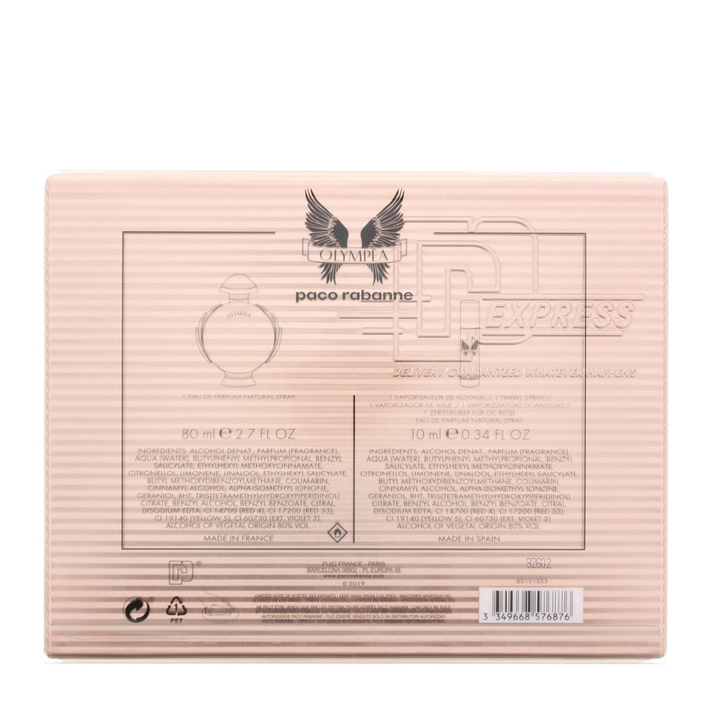 Paco Rabanne Olympéa Eau de Parfum 2 Pieces Gift Set