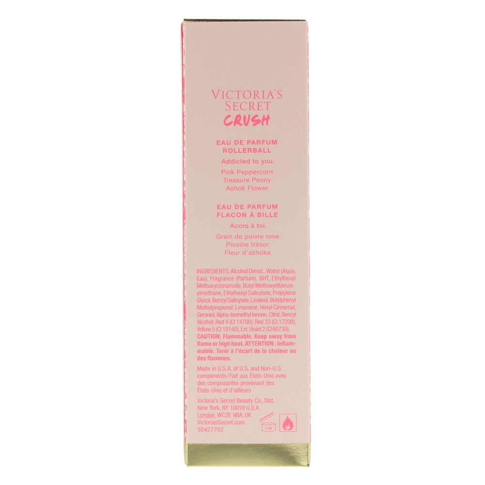 Victoria's Secret Crush Eau de Parfum 7ml - Ingredients