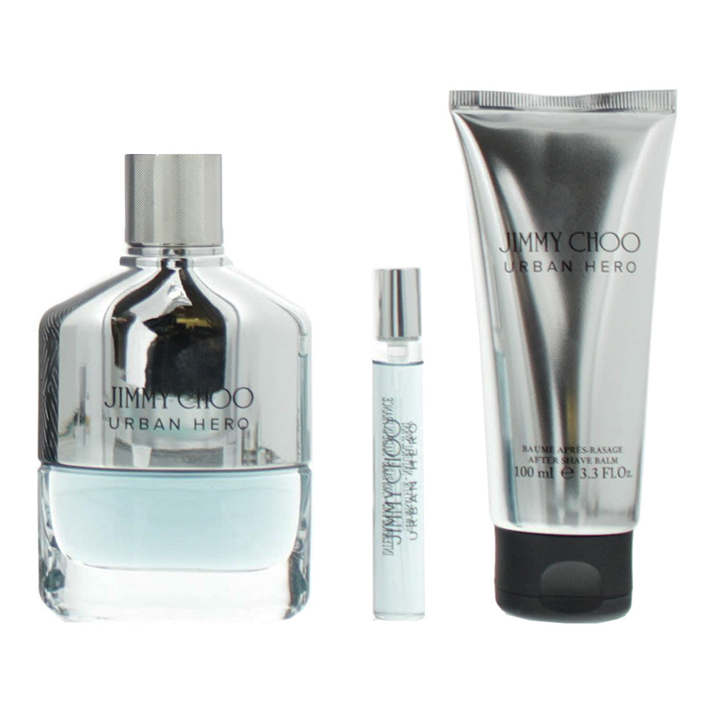 Jimmy Choo Urban Hero Eau de Parfum 3 Pieces Gift Set - Product
