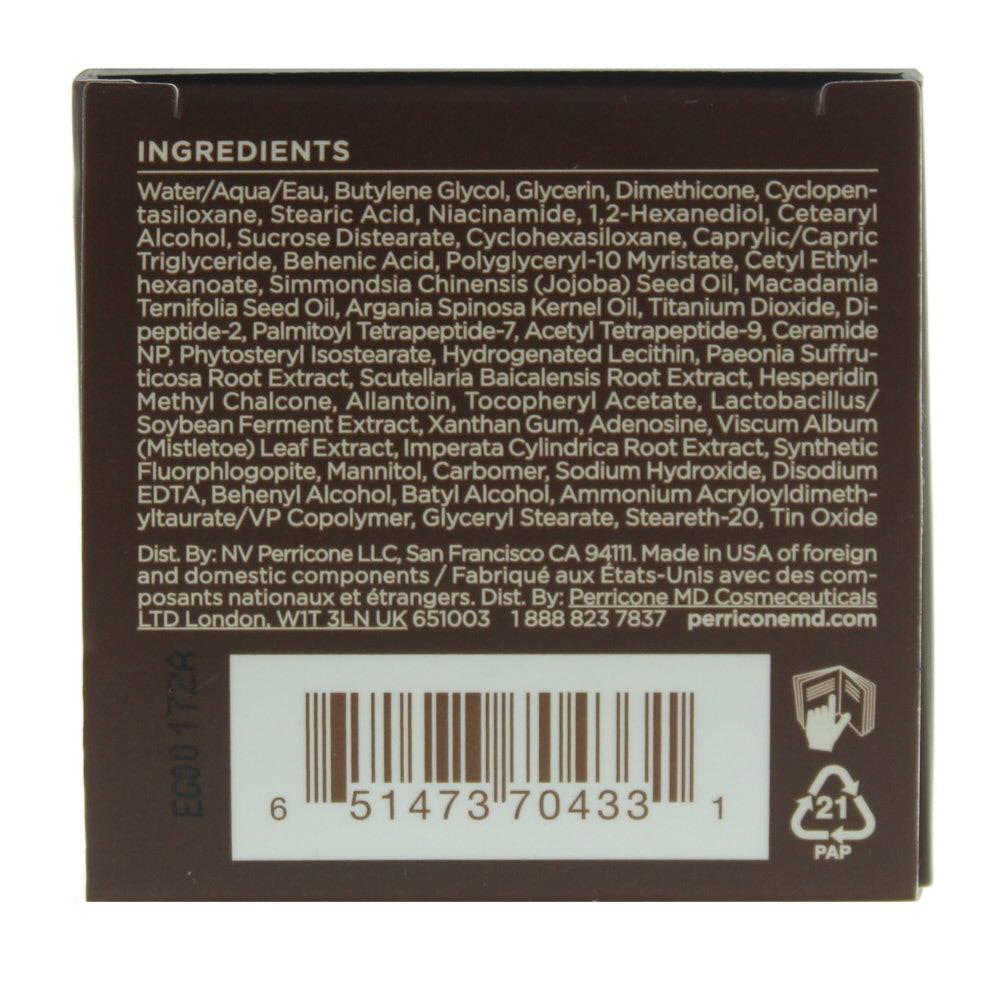 Perricone Md Neuropeptide Firming & Illuminating Eye Cream 15ml - Ingredients
