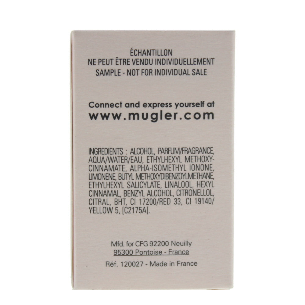 Mugler Womanity Eau Pour Elles Eau de Toilette 5ml