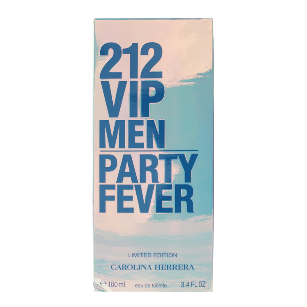Carolina Herrera 212 Vip Men Party Fever Limited Edition Eau de