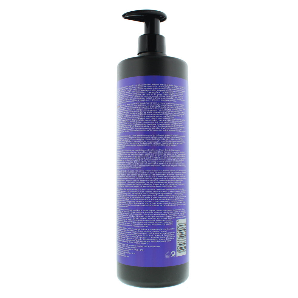 Fudge Clean Blonde Violet-Toning Shampoo 1l