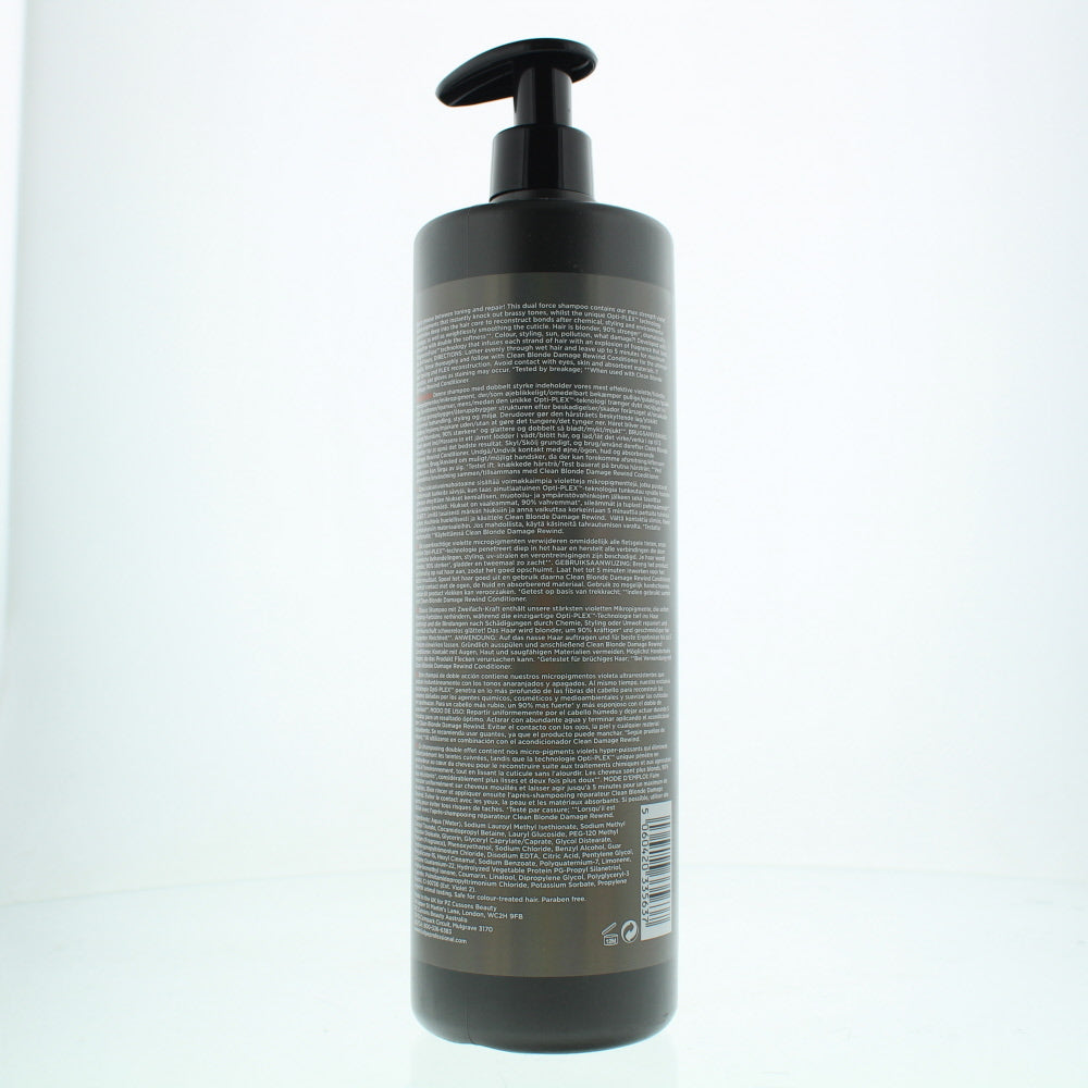 Fudge Clean Blonde Damage Rewind Violet-Toning Shampoo 1l