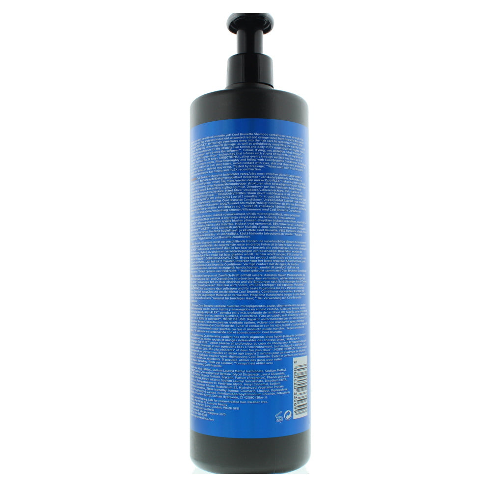 Fudge Cool Brunette Blue-Toning Shampoo 1l