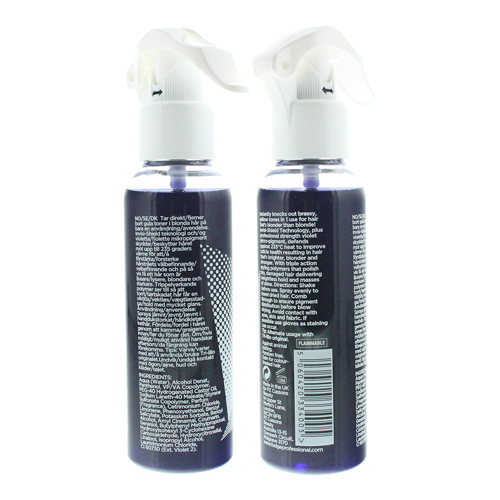 Fudge Clean Blonde Violet Tri-Blo Spray 150ml