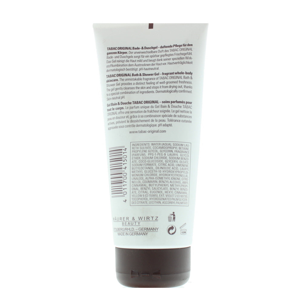 Tabac Original Bath And Shower Gel 200ml