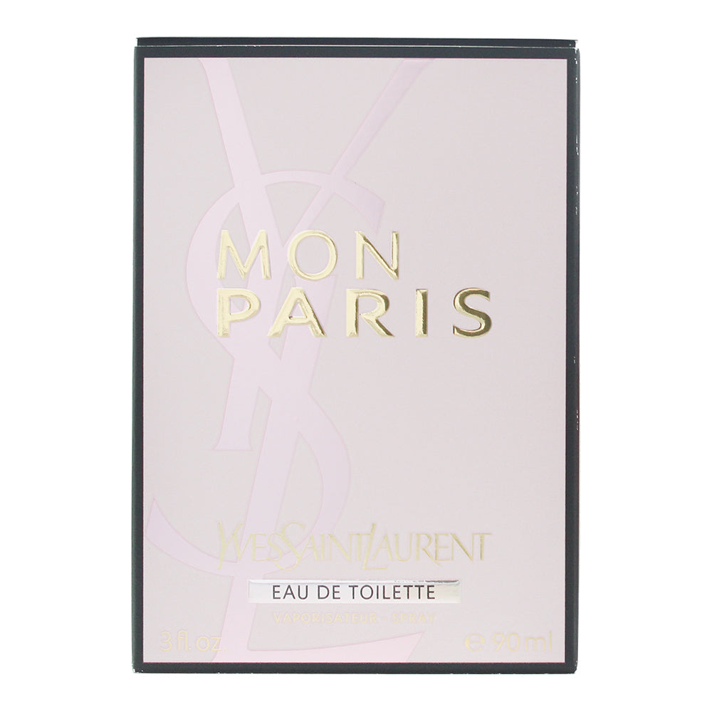 Yves Saint Laurent Mon Paris Eau de Toilette 90ml - Box